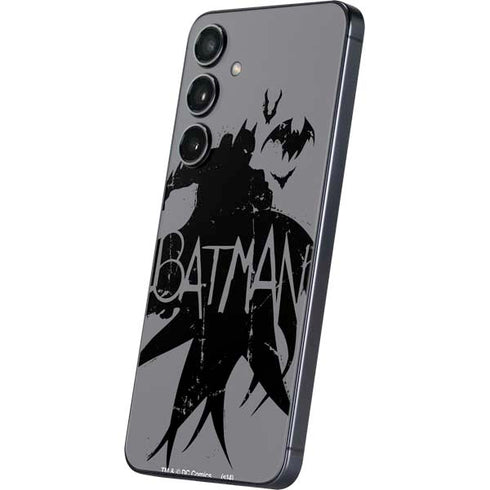 DC Comics Batman Silhouette Art Galaxy S25 Skin